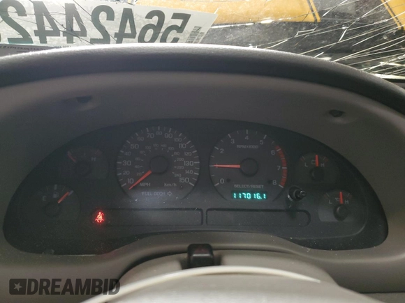 2000 Ford Mustang GT with VIN 1FAFP42X0YF257004, listed as a Copart auction lot 56424425 with 117,016 mi miles and Salvage Title. Bid and sale history available at DreamBid. Image 9.