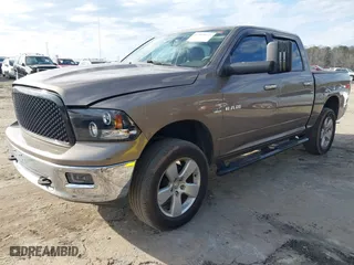 2010 Dodge Ram 1500 SLT with VIN 1D7RB1CTXAS245221, listed as a IAAI auction lot 41593273 with 191,810 mi miles. Bid and sale history available at carsss.com. Image 16.