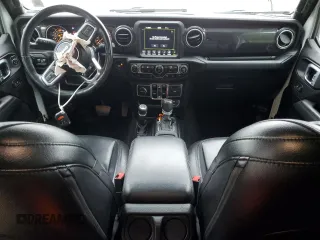 2021 Jeep Wrangler Unlimited Sahara with VIN 1C4HJXEN7MW563272, listed as a Copart auction lot 57398575 with 73,861 mi miles and Salvage title. Bid and sale history available at DreamBid. Image 8.