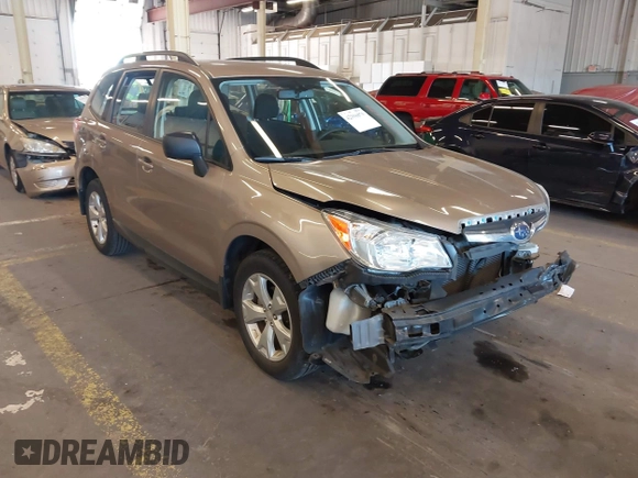 2015 Subaru Forester 2.5i with VIN JF2SJABC7FH808554, listed as a IAAI auction lot 42396879 with 54,850 mi miles and . Bid and sale history available at DreamBid. Image 1.