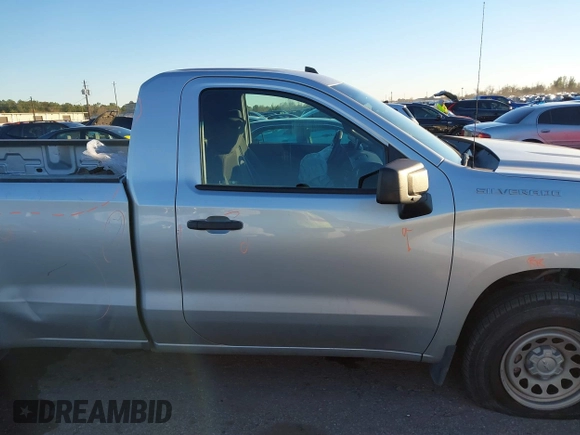 2021 Chevrolet Silverado 1500 Work Truck with VIN 3GCNWAEK0MG332803, listed as a IAAI auction lot 41258038 with 95,993 mi miles. Bid and sale history available at carsss.com. Image 13.