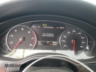 2013 Audi A6 Premium Plus with VIN WAUGFAFC6DN120024, listed as a Copart auction lot 57146605 with 140,767 mi miles and Salvage title. Bid and sale history available at DreamBid. Image 9.