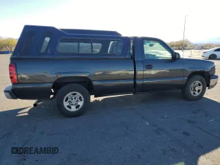 2004 Chevrolet Silverado 1500 Work Truck with VIN 1GCEC14X24Z244860, listed as a Copart auction lot 88584065 with 115,264 mi miles and Salvage Title. Bid and sale history available at carsss.com. Image 3.