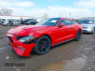 2020 Ford Mustang EcoBoost with VIN 1FA6P8TH3L5100676, listed as a IAAI auction lot 41909715 with 109,551 mi miles and . Bid and sale history available at carsss.com. Image 18.