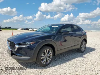 2025 Mazda CX-30 S Premium with VIN 3MVDMBDM0SM845329, listed as a Copart auction lot 62993125 with 18 mi miles and Salvage title. Bid and sale history available at DreamBid. Image 1.