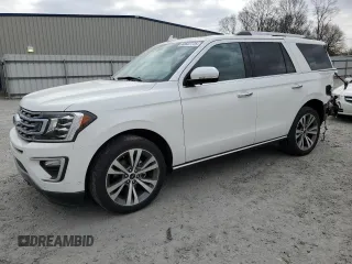2020 Ford Expedition Limited with VIN 1FMJU2AT0LEA23052, listed as a Copart auction lot 43607775 with 38,058 mi miles and Salvage title. Bid and sale history available at DreamBid. Image 1.