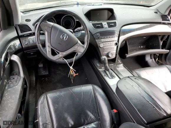 2008 Acura MDX Tech/Pwr Tail Gate with VIN 2HNYD28698H553744, listed as a Copart auction lot 87820155 with 210,969 mi miles and Salvage Title. Bid and sale history available at carsss.com. Image 8.
