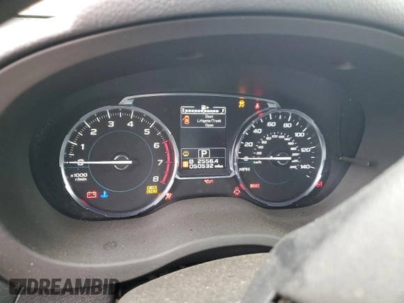 2017 Subaru Forester Touring with VIN JF2SJATC7HH437543, listed as a Copart auction lot 60866985 with 50,532 mi miles and Salvage title. Bid and sale history available at DreamBid. Image 9.