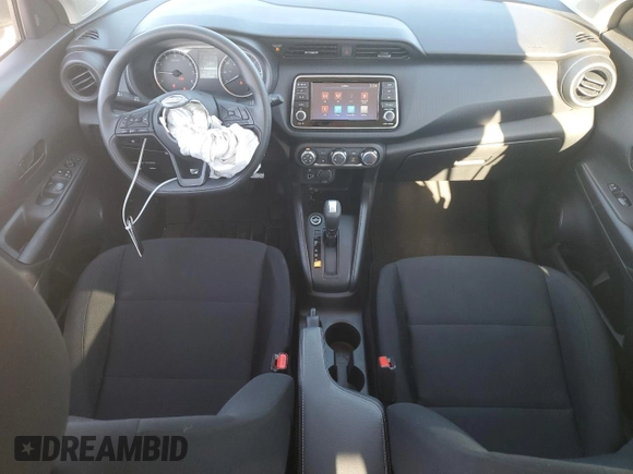 2023 Nissan Kicks S with VIN 3N1CP5BV8PL539545, listed as a Copart auction lot 42906275 with 9,361 mi miles and Salvage Title. Bid and sale history available at DreamBid. Image 8.