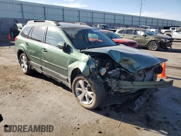 2014 Subaru Outback Limited with VIN 4S4BRCNC7E3285638, listed as a Copart auction lot 61695975 with 81,103 mi miles and Salvage title. Bid and sale history available at DreamBid. Image 4.