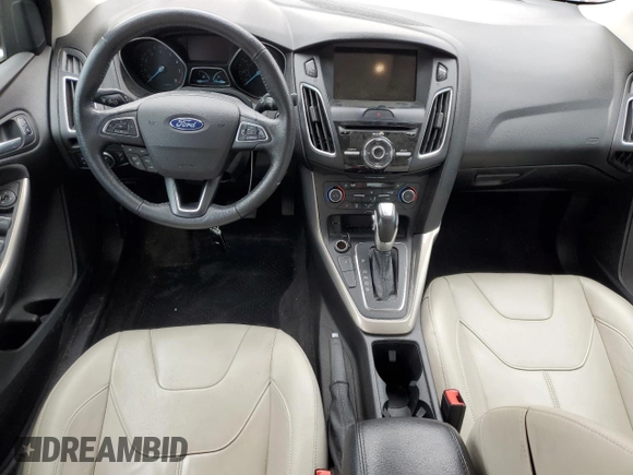 2018 Ford Focus Titanium with VIN 1FADP3J26JL284299, listed as a Copart auction lot 58908325 with 79,331 mi miles and Salvage title. Bid and sale history available at DreamBid. Image 8.
