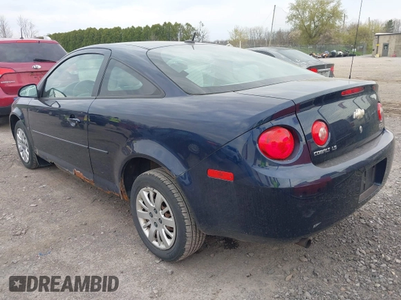 2009 Chevrolet Cobalt LS with VIN 1G1AS18H497200715, listed as a IAAI auction lot 42123523 with 124,278 mi miles and . Bid and sale history available at DreamBid. Image 3.