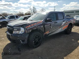 2024 Ford Maverick XLT with VIN 3FTTW8J98RRA27273, listed as a Copart auction lot 52342425 with 17,440 mi miles and Salvage title. Bid and sale history available at DreamBid. Image 1.