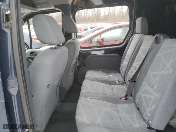 2012 Ford Transit Connect Wagon XLT with VIN NM0KS9BN6CT083515, listed as a Copart auction lot 43512295 with 104,191 mi miles and Salvage Title. Bid and sale history available at carsss.com. Image 11.