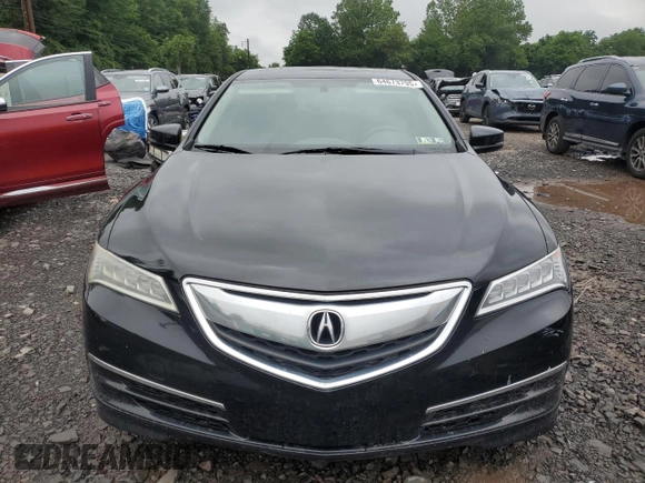2017 Acura TLX with VIN 19UUB1F36HA004645, listed as a Copart auction lot 64673795 with 138,683 mi miles and Salvage title. Bid and sale history available at DreamBid. Image 5.