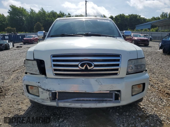 2005 Infiniti QX56 with VIN 5N3AA08C35N804838, listed as a Copart auction lot 60927015 with 171,556 mi miles and Clean title. Bid and sale history available at DreamBid. Image 5.