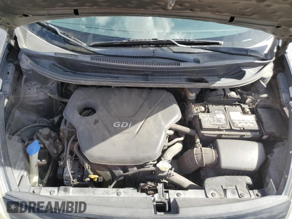 2013 Kia Rio EX with VIN KNADN4A30D6104166, listed as a Copart auction lot 56752345 with 129,708 mi miles and Salvage title. Bid and sale history available at DreamBid. Image 11.