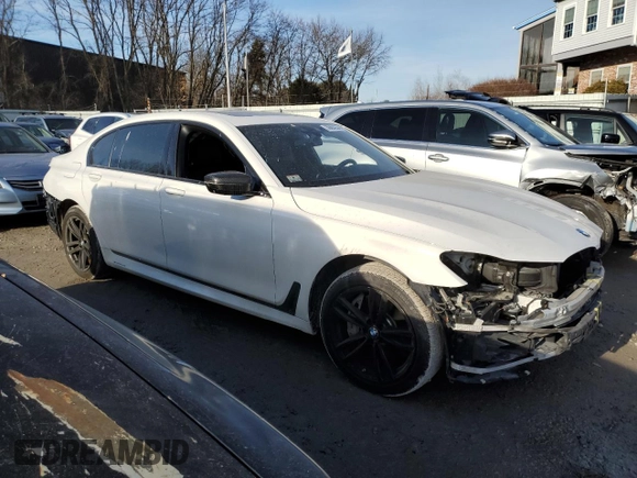 2017 BMW 7 Series with VIN WBA7F2C30HG422882, listed as a Copart auction lot 39604234 with 70,888 mi miles and . Bid and sale history available at DreamBid. Image 4.