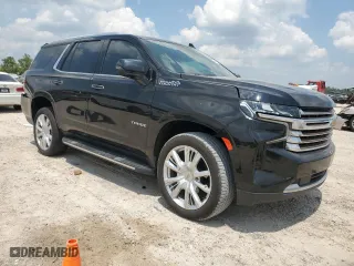 2021 Chevrolet Tahoe High Country with VIN 1GNSCTKT9MR401919, listed as a Copart auction lot 66669384 with 65,937 mi miles and Salvage Title. Bid and sale history available at carsss.com. Image 4.