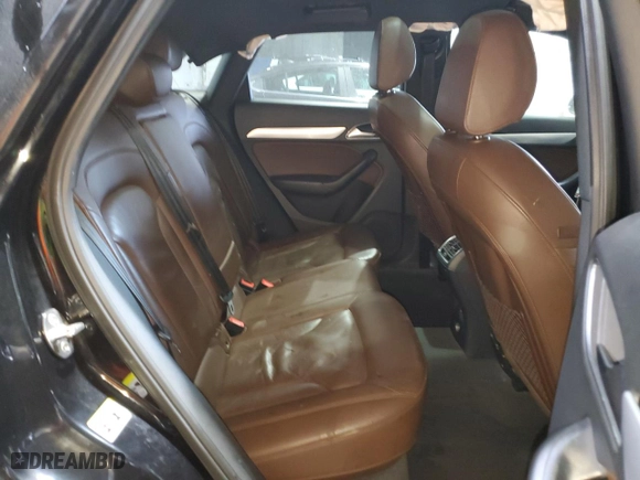 2018 Audi Q3 Premium with VIN WA1ECCFS7JR015688, listed as a Copart auction lot 87148354 with 89995 miles and Salvage Title. Bid and sale history available at carsss.com. Image 11.
