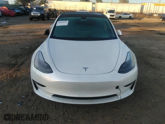 2023 Tesla Model 3 z VIN 5YJ3E1EA3PF449187, wystawiony jako IAAI lot #40320939 z przebiegiem Nie podano mil oraz . Historia ofert i sprzedaży dostępna na DreamBid. Obrazek 10.