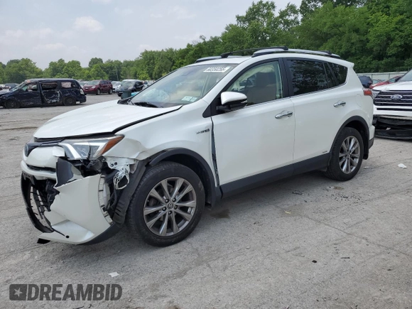 2016 Toyota RAV4 Limited with VIN JTMDJREV9GD027207, listed as a Copart auction lot 60350255 with 144,345 mi miles and Salvage title. Bid and sale history available at DreamBid. Image 1.