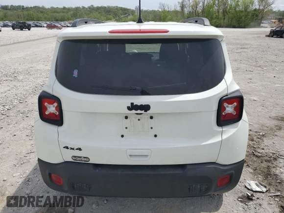 2023 Jeep Renegade Altitude with VIN ZACNJDE12PPP19957, listed as a Copart auction lot 54247215 with 41,175 mi miles and Salvage title. Bid and sale history available at DreamBid. Image 6.