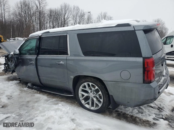 2020 Chevrolet Suburban Premier with VIN 1GNSKJKC4LR169509, listed as a Copart auction lot 44224065 with 118,779 mi miles and Salvage Title. Bid and sale history available at carsss.com. Image 2.