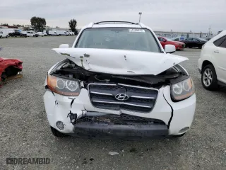 2009 Hyundai Santa Fe SE with VIN 5NMSH13EX9H252785, listed as a Copart auction lot 44768815 with 128,221 mi miles and Salvage Title. Bid and sale history available at carsss.com. Image 5.
