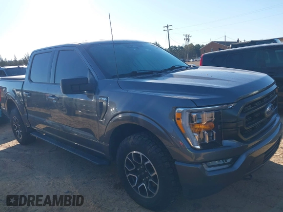 2021 Ford F-150 XL with VIN 1FTFW1E56MFC11922, listed as a IAAI auction lot 41807368 with 53,483 mi miles. Bid and sale history available at carsss.com. Image 13.