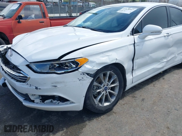 2017 Ford Fusion SE with VIN 3FA6P0HD5HR294185, listed as a IAAI auction lot 41818547 with 115,008 mi miles. Bid and sale history available at carsss.com. Image 6.