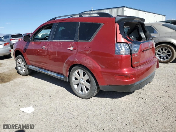 2011 Mitsubishi Outlander SE with VIN JA4AS3AW5BU031625, listed as a Copart auction lot 42785635 with 125,062 mi miles and Salvage Title. Bid and sale history available at carsss.com. Image 2.