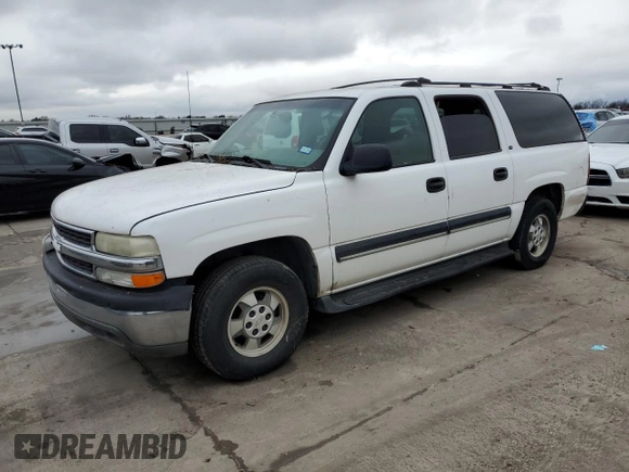 2001 Chevrolet Suburban LS with VIN 3GNEC16T11G195745, listed as a Copart auction lot 44765545 with 0 mi miles and Clean Title. Bid and sale history available at carsss.com. Image 1.