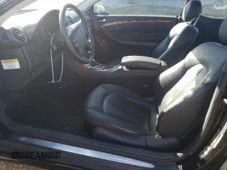 2005 Mercedes-Benz CLK 500 with VIN WDBTJ75J55F122201, listed as a Copart auction lot 75910714 with 122,599 mi miles and Clean Title. Bid and sale history available at DreamBid. Image 7.