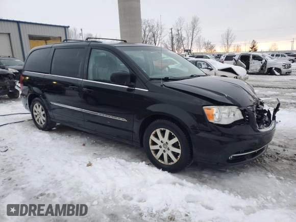 2013 Chrysler Town & Country Touring with VIN 2C4RC1BG9DR737336, listed as a Copart auction lot 85334654 with 202,586 mi miles and Clean Title. Bid and sale history available at carsss.com. Image 4.