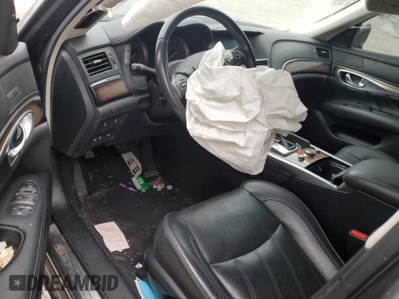 2018 Infiniti Q70 Luxe with VIN JN1BY1PR9JM370727, listed as a Copart auction lot 85170544 with Not provided miles and Clean title. Bid and sale history available at DreamBid. Image 8.
