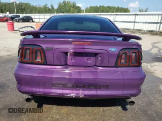 1997 Ford Mustang Cobra with VIN 1FALP47V0VF117976, listed as a Copart auction lot 72975454 with 165,076 mi miles and Salvage Title. Bid and sale history available at carsss.com. Image 6.