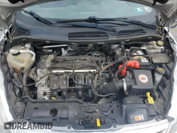 2013 Ford Fiesta SE z VIN 3FADP4BJ9DM108667, wystawiony jako Copart lot #58542295 z przebiegiem 94 812 mil mil oraz Szkoda całkowita • Salvage title. Historia ofert i sprzedaży dostępna na DreamBid. Obrazek 11.