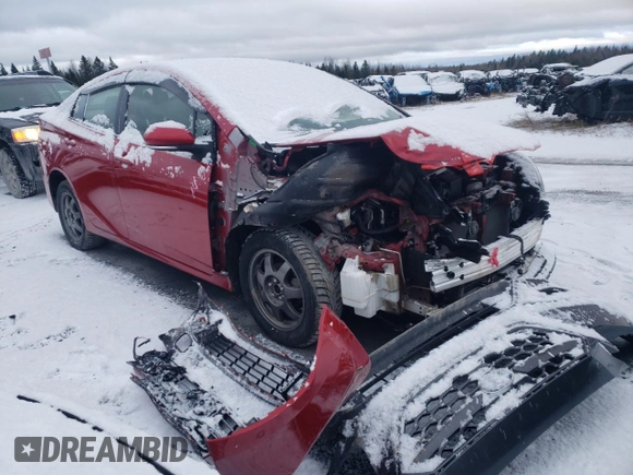 2022 Toyota Prius LE with VIN JTDL9MFU7N3037864, listed as a Copart auction lot 48188275 with 37,511 mi miles and Salvage title. Bid and sale history available at DreamBid. Image 4.