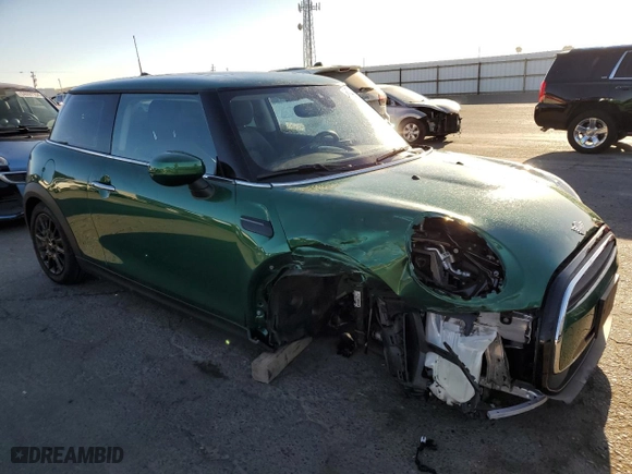 2024 MINI Hardtop 2 Door Cooper with VIN WMW33DH08R2U93036, listed as a Copart auction lot 64867744 with 2,405 mi miles and Salvage Title. Bid and sale history available at carsss.com. Image 4.