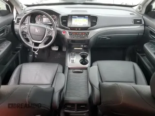 2023 Honda Ridgeline RTL-E with VIN 5FPYK3F76PB064582, listed as a Copart auction lot 63629375 with 11,940 mi miles and Salvage title. Bid and sale history available at DreamBid. Image 8.