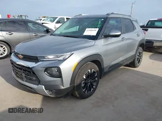 2023 Chevrolet TrailBlazer LT with VIN KL79MPS28PB050692, listed as a IAAI auction lot 41568450 with 23,756 mi miles. Bid and sale history available at carsss.com. Image 2.