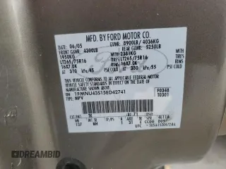 2005 Ford Excursion Limited с VIN 1FMNU43S15ED42741, выставлен на аукционе Copart как лот 43897955 с пробегом Не указан миль и Списание • Salvage title. История ставок и продаж доступна на DreamBid. Изображение 14.