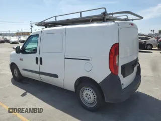 2017 Ram ProMaster City Cargo Tradesman with VIN ZFBERFAB8H6E30579, listed as a Copart auction lot 58069185 with 78,878 mi miles and Salvage title. Bid and sale history available at DreamBid. Image 2.