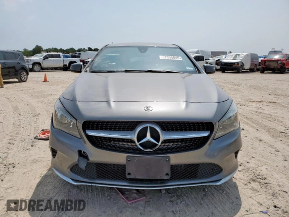 2019 Mercedes-Benz CLA 250 with VIN WDDSJ4EB4KN776778, listed as a Copart auction lot 57354645 with 124,800 mi miles and Salvage title. Bid and sale history available at DreamBid. Image 5.