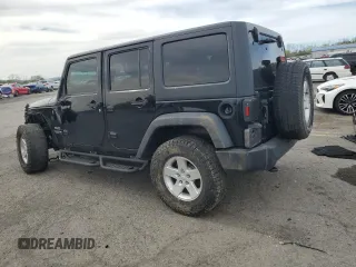 2017 Jeep Wrangler Unlimited Sport with VIN 1C4BJWDG6HL678021, listed as a Copart auction lot 54224725 with 97,644 mi miles and Salvage title. Bid and sale history available at DreamBid. Image 2.