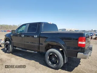 2007 Ford F-150 XLT with VIN 1FTPW14V47KC57993, listed as a Copart auction lot 53583765 with 156,109 mi miles and Salvage Title. Bid and sale history available at DreamBid. Image 2.