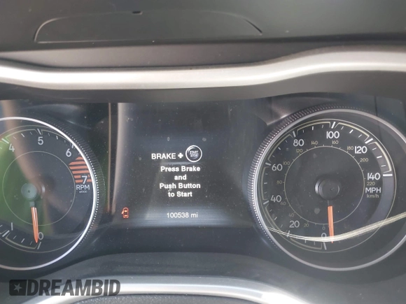 2016 Jeep Cherokee Trailhawk with VIN 1C4PJMBB9GW179051, listed as a IAAI auction lot 42520342 with 100,538 mi miles and . Bid and sale history available at DreamBid. Image 7.