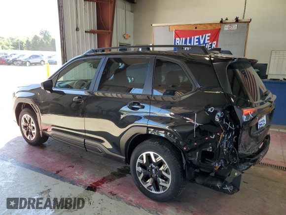 2025 Subaru Forester Premium z VIN JF2SLDBC1SH458876, wystawiony jako Copart lot #57756475 z przebiegiem 57 mil mil oraz Szkoda całkowita • Salvage title. Historia ofert i sprzedaży dostępna na DreamBid. Obrazek 2.