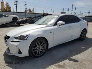 2017 Lexus IS 350 with VIN JTHBE1D29H5031465, listed as a Copart auction lot 49355215 with 86,634 mi miles and Salvage Title. Bid and sale history available at DreamBid. Image 1.